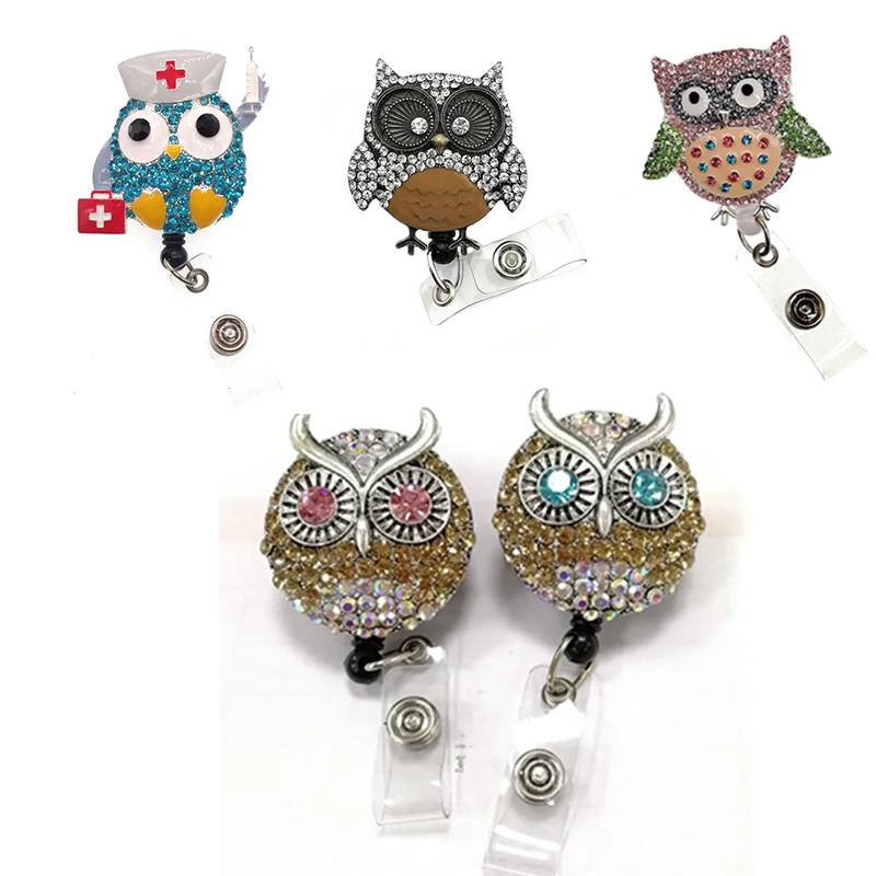 

Бейдж со стразами в виде совы для медсестры, 10 шт./лот