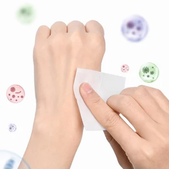 

Alcohol Cotton Sheet 75 Degree Disposable Medical Portable Sterilization Wipe Mobile Phone Cleaning Wipes Large Size