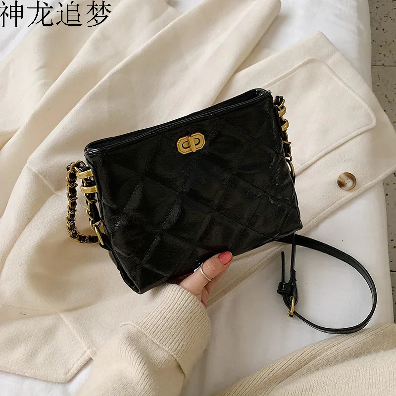 

Lattice Crossbody Bags For Women 2020 Luxury Handbags Designer Ladies Hand Chain Shoulder Messenger Bag Sac A Main Female Sling