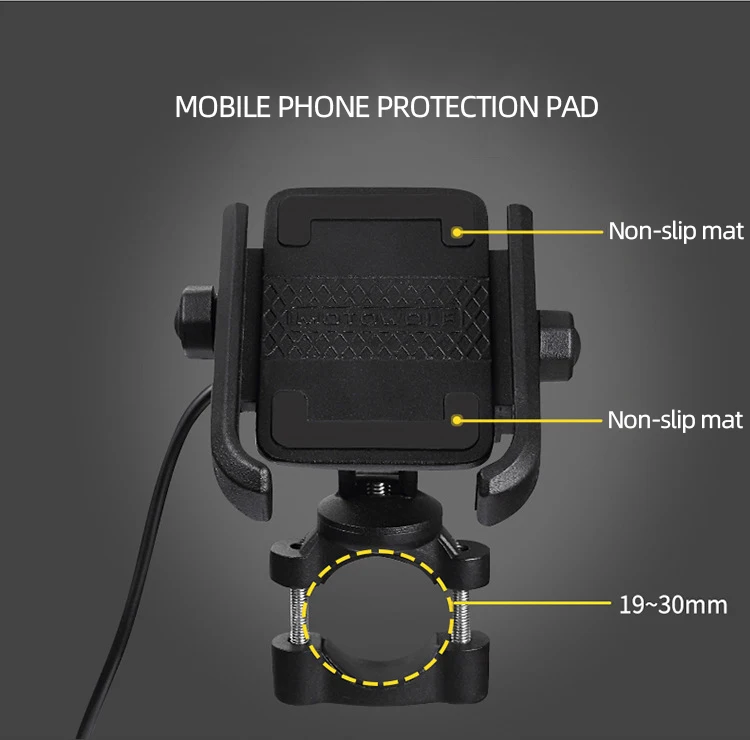 Мотоцикл motowolf держатель телефона мобильный сотовый телефон крепление мотоцикл горный велосипед держатель Мото Аксессуары