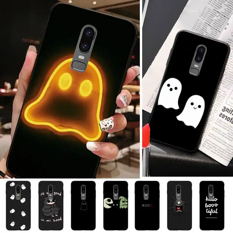 スペクター黒電話ケースoneplus6 ための船体oneplus5t Oneplus5 ケース 電話用緩衝材 Aliexpress