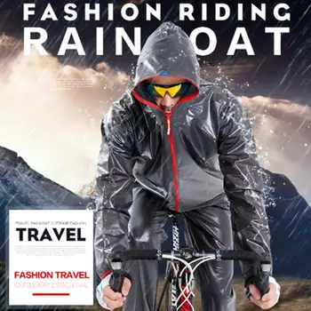 

Raincoat Transparent Convenient BLACK Polyester +TPU Cover Camping Hiking Outdoor Accessories Mantle Emergency Unisex Poncho