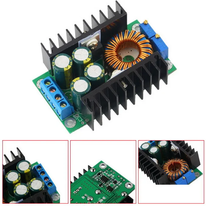 Step CC CV понижающий преобразователь питания модуль 7-32V до 0,8-28 V 12A 300W Hi 888