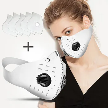 

Dust-Mask Anti-Pollution Respirator PM2.5 Dustproof-Safety Mask Washable face mask fashion designer maseczka ochronna