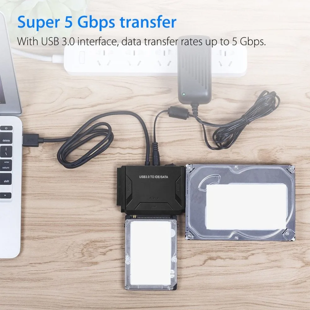 USB 3 0 для IDE/SATA конвертер супер 5 Гбит/с передачи внешний жесткий диск адаптер