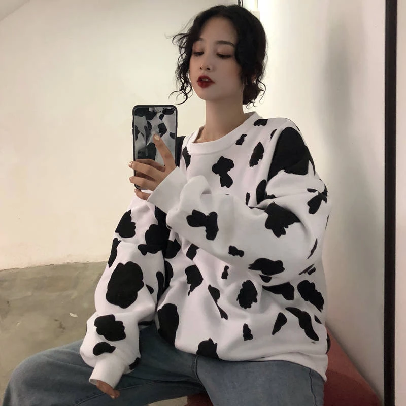 cow sweatshirt