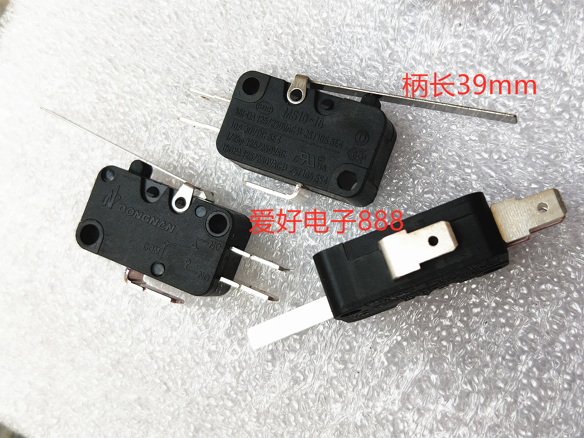 Оригинальный новый 100% микро переключатель 3pin MS-1205 5A250V 10A125V с ручкой | Обустройство