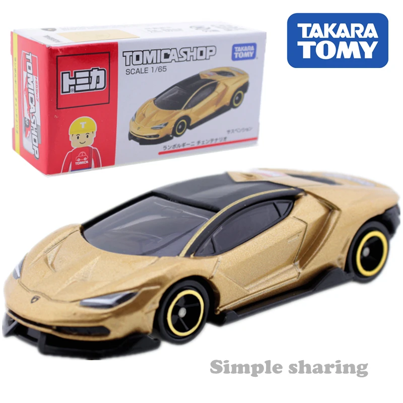 Такара tomy tomica магазин lamborghini игрушечная машинка 1/65 миниатюрная литая под