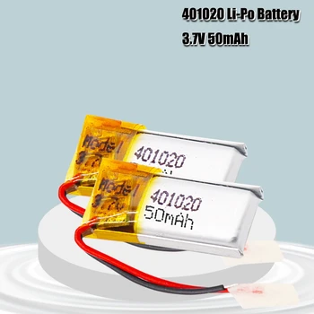 

3.7v 50mah Rc Toys,Rc Cars Bluetooth speaker, Bluetooth headset, digital products Lithium polymer battery 3.7V 401020