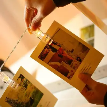 

Celebration 1m 10led Battery Powered LED Wall Decoration Fairy Lights NEW #1 2m 20led Lamp Party Creative Hanging Photos