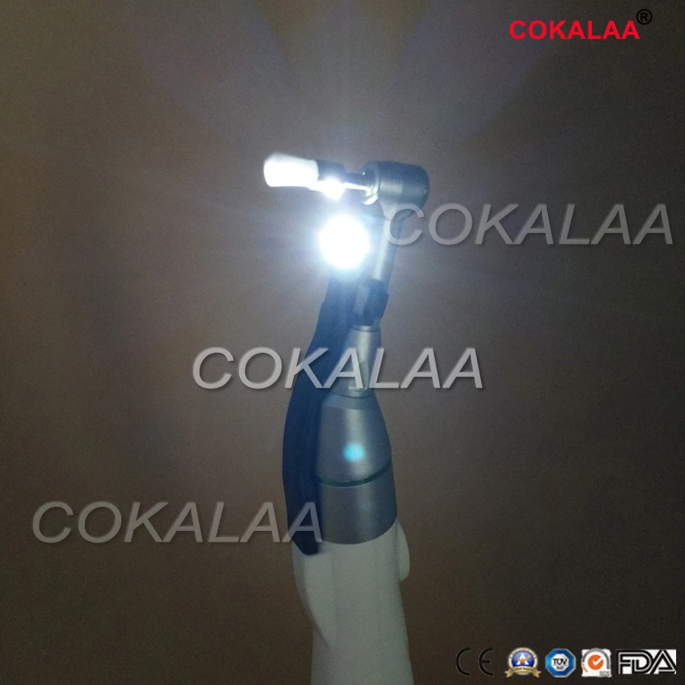 

Dentist Dentistry Equipment Dental 16:1 Reduction Contra Angle Handpiece Push Head for Cordless Endodontic Endo Motor