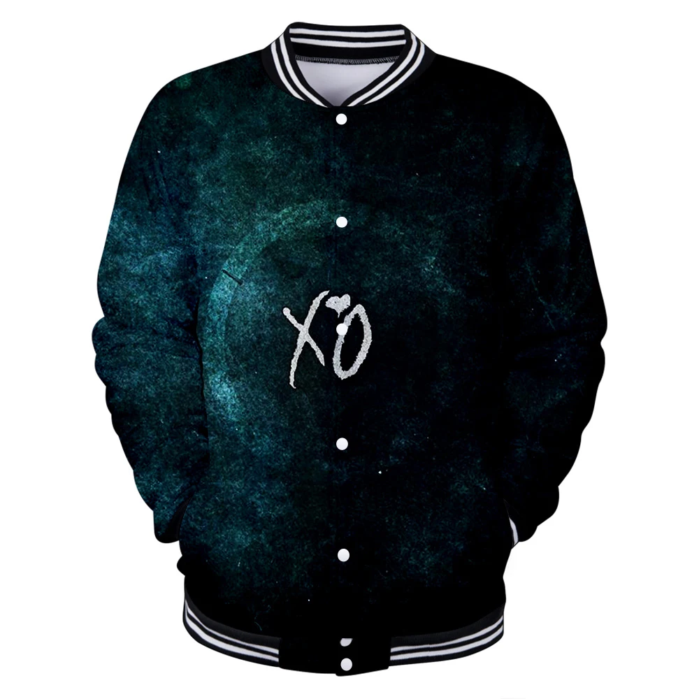 Canadian singer The Weeknd Abel Makkonen Tesfaye 3D print Baseball uniform Men/Women Harajuku Jackets clothes | Мужская одежда