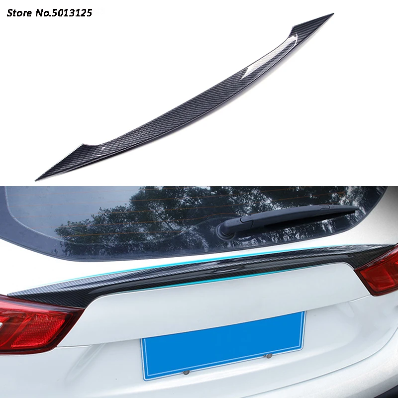 

Car Styling Tail Decorative Stickers Tail Trunk Wing Trim Exterior Accessories For Nissan Qashqai J11 2016 2017 2018 2019