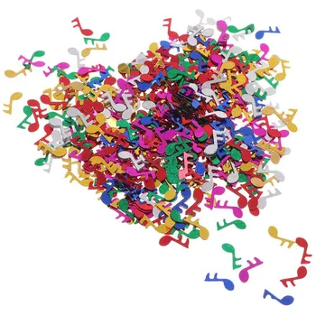 

Plastic Music Note Confetti DIY Crafts Table Scatter Wedding Throwing Confetti