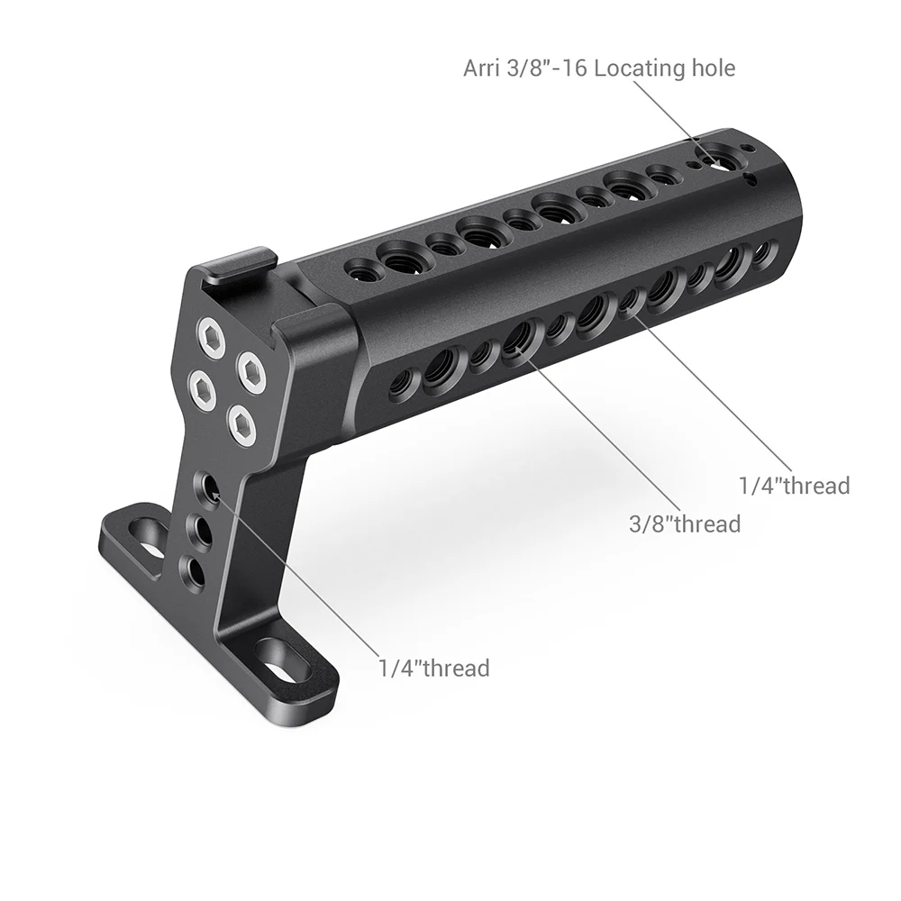 Алюминиевая ручка SmallRig с холодным башмаком для цифровой зеркальной камеры Dslr