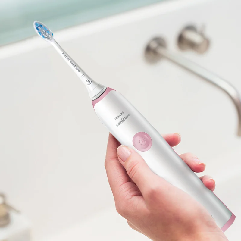 Philips HX3226 электрическая зубная щетка Sonicare с умный таймер перезаряжаемая Водонепроницаемая зубная щетка для взрослых