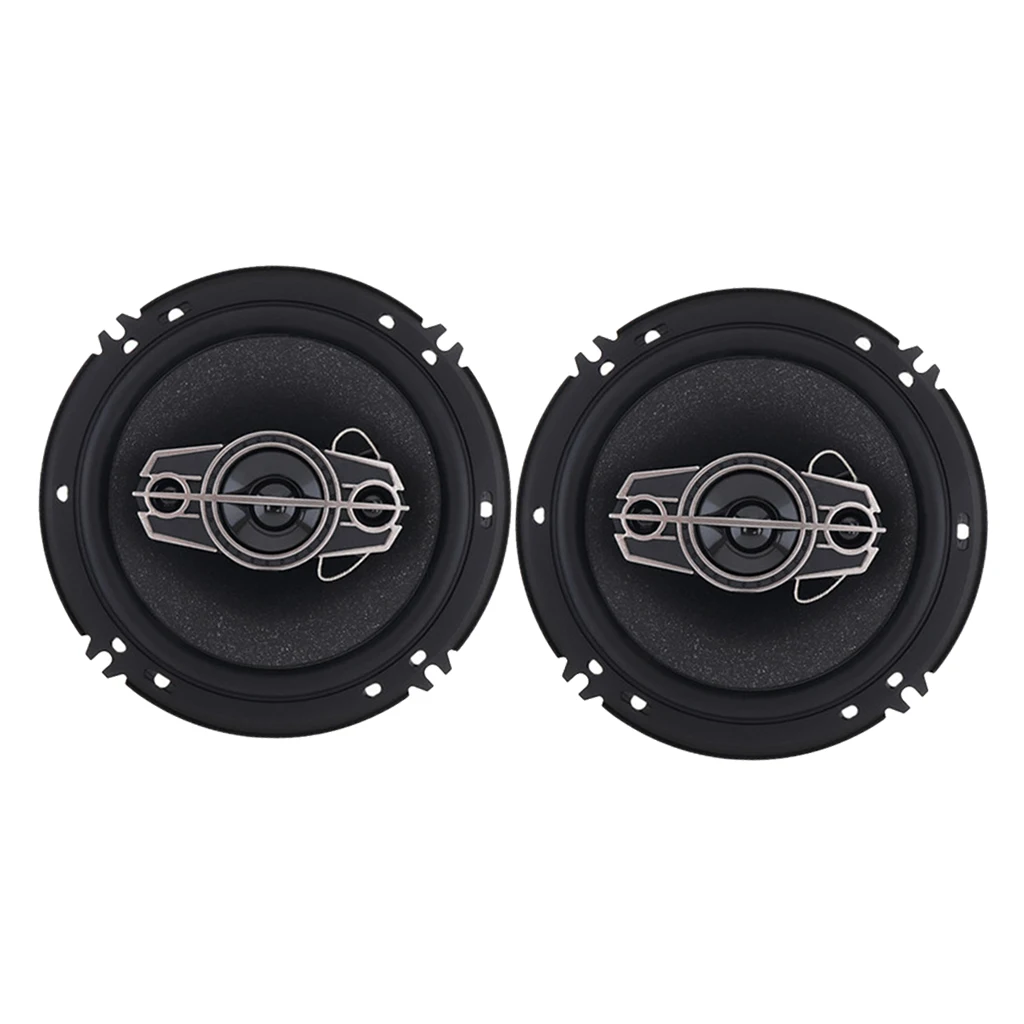 Pair Of 6.5 Inch 4 Way Car Coaxial Speaker Music Loudspeaker Easy Install