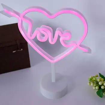 

Heart Love Neon Innovative Interior Decoration Lamp Modeling Lamp Neon Light