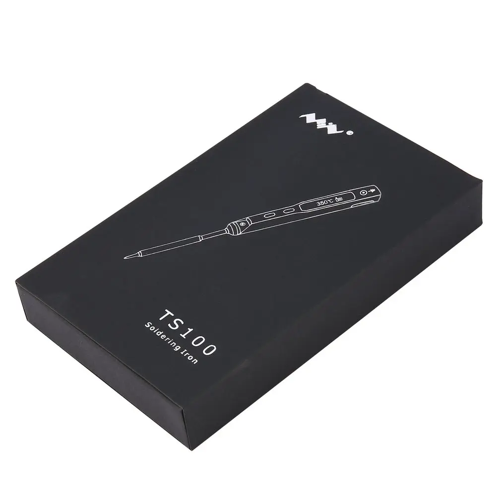 

Portable Digital LCD Electric Soldering Iron TS100 Welding Head Mini 65W Programmable Direct-current Welding Head