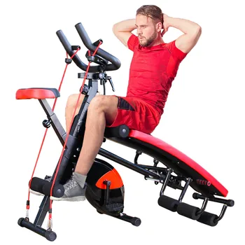 

SHIP FROM Fitness Combination Indoor Machine Bike Cycling Abdominal Trainers Push Ups Workout Beauty Waist Sit-up Exerciser