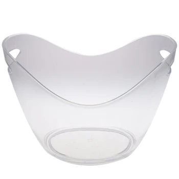 

Transparent Beer Keg Beer Bottle Cooler Bucket Transparent Ice Bucket Champagne Wine Barrel Commercial Beer Ice Bucket