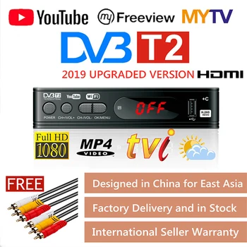 DVB-T2 TV тюнер Vga TV Box DVB T2 для цифрового ТВ-приемника Wi-Fi ресивер DVBT2 DVB-C ТВ-приставка H.265 HEVC AC3 HD DVB C тюнер