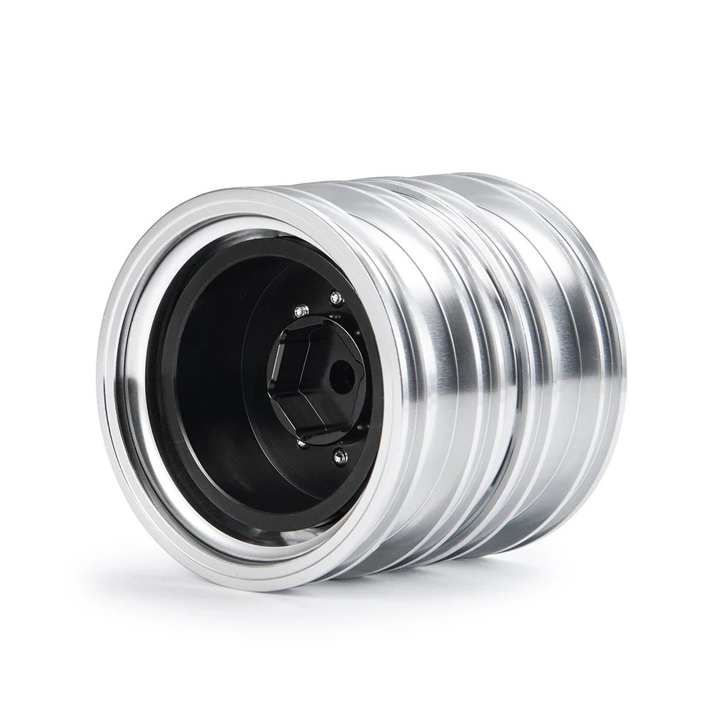 田宫114-拖头-后轮毂-2号-六角款-银色 (1)