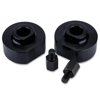 

Front Leveling Kit 2 Inch Front Lift Spring Spacers with 3/4 Inch Stud Extenders 2WD for 1999+ Ford F250 F350 Super Duty
