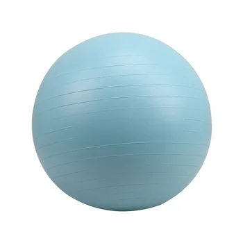

Pilates Yoga Auxiliary Ball PVC Fitness Ball Explosion-proof Exercise Ball Balance Ball Blue (65cm)