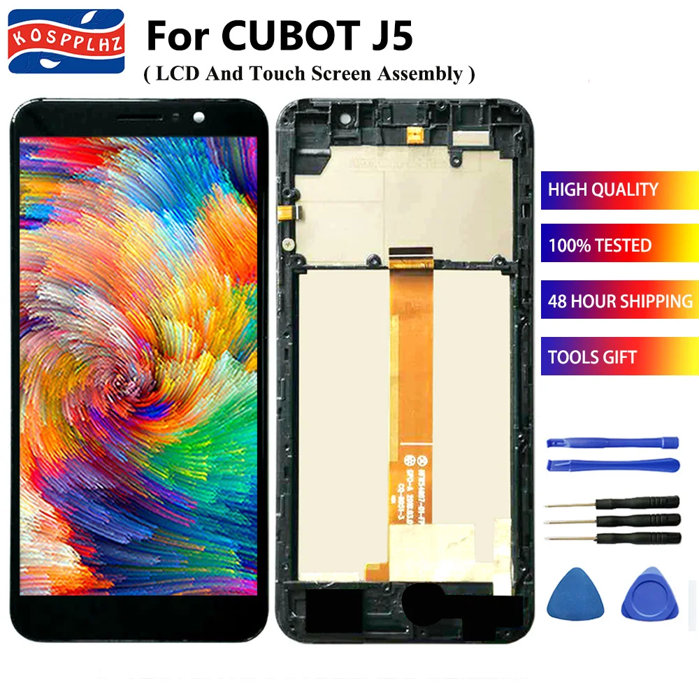5.5&quot For Cubot J5 LCD Display + Touch Screen Digitizer Assembly Replacement Frame Original J 5 Cell Phone lcd | Мобильные