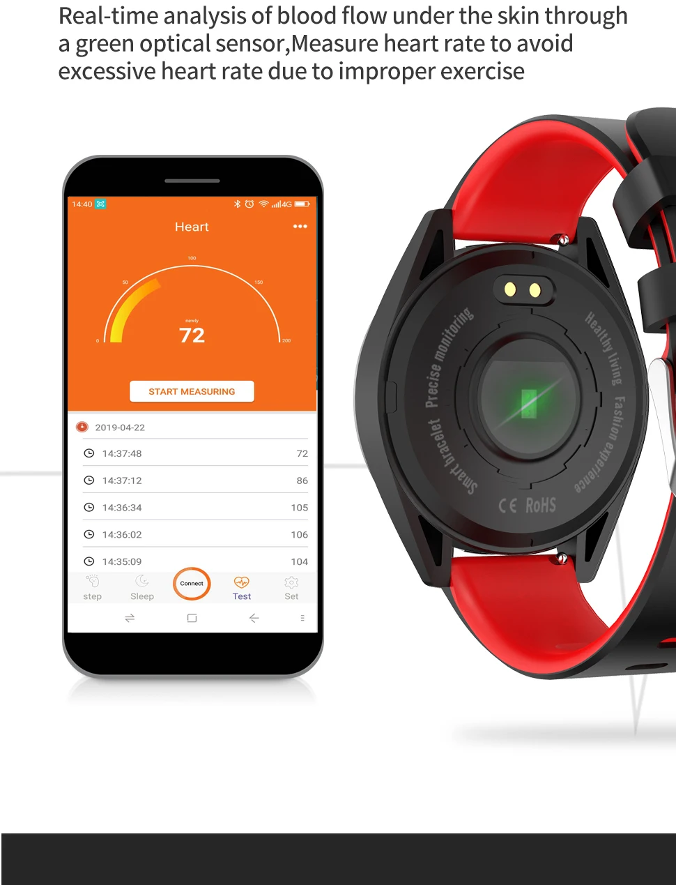 G50S для женщин мужчин круглый экран Смарт часы для мужчин водонепроницаемый монитор сердечного ритма кровяное давление 30 дней в режиме ожидания для Android IOS Телефон