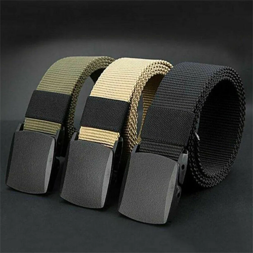 Cinturón Táctico Militar Ajustable Outdoor 120cm Hebilla Metal – Tienda