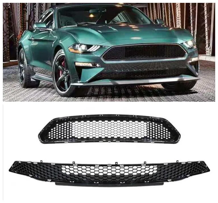 Решетка для переднего бампера автомобиля из абс решетка гонок Ford Mustang 2018