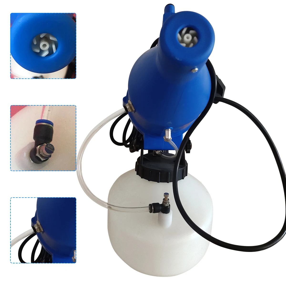 Electric ULV Fogger Portable Ultra-Low Volume Atomizer Sprayer Fine Mist Blower Pesticide Nebulizer 4.5L Insecticide Nebulizer