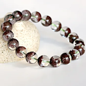 

7A+ High Quality 100% Natural Chorite-Crystals Bracelets Multi-inclusions Crystal Quartz Bracelets Women Men Energy Gem Jewelry