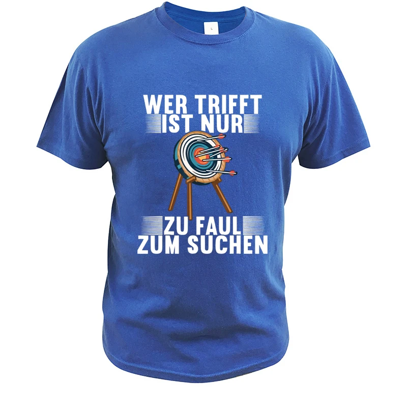 Who Meets Is Just Too Lazy To Search Archieessen T Shirt Funny Quote Archery Shooting Sport
