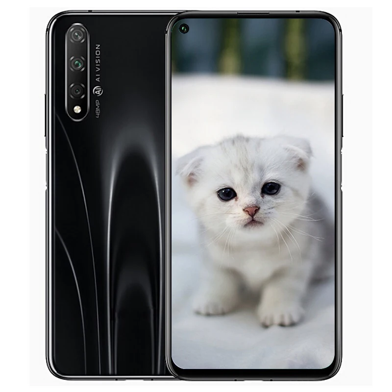 Мобильный телефон Honor 20S LTE, 4G, Android 9,0, 6,26 дюймов, FHD 2340X1080, 6 ГБ ОЗУ, 128 Гб ПЗУ, МП, GPU Turbo, отпечаток пальца