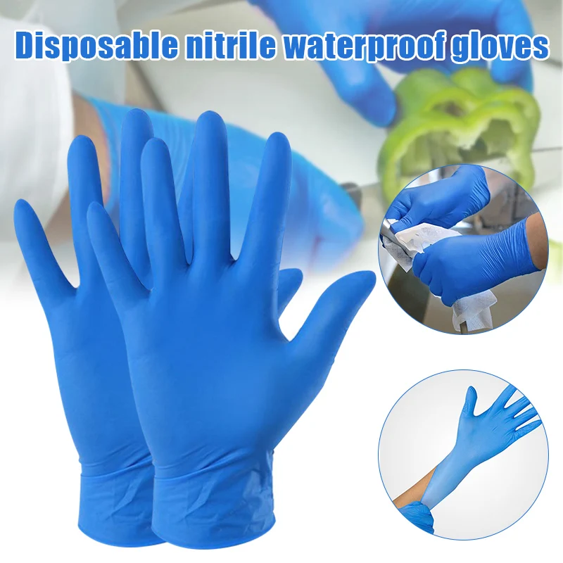 

100PCS Disposable Gloves Waterproof Hands Protection Household Dishes Washing Gloves DQ-Drop