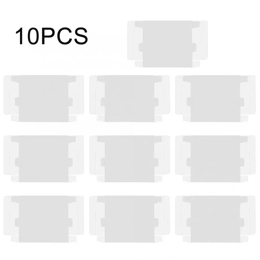 10 шт. прозрачные чехлы для картриджей игровых приставок | Электроника
