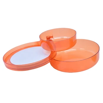 

Magnetic Bait Box Outdoor Plastic Dual Tool Pull Bait Plate Dish Aluminum alloy Lure Storage Case Fishing Accessories