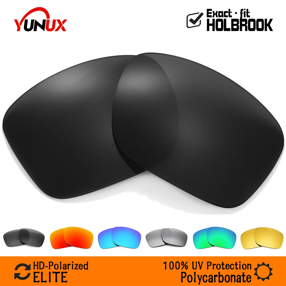 

Поляризованные фотообои YUNUX Elite для солнцезащитных очков Oakley Holbrook OO9102 (Только Совместимые линзы)-в розничной упаковке