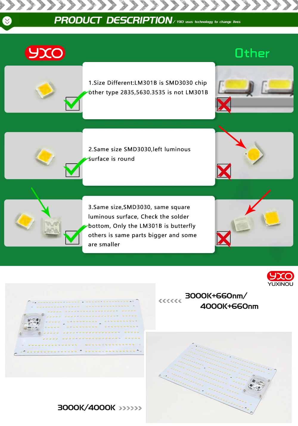 Samsung led 288 шт. AC 220 В только PCBA quantum board, QB288 V2 PCB с LM301B+ 660nm/V1 LM301B 3000K diy для светодиодного растительного света