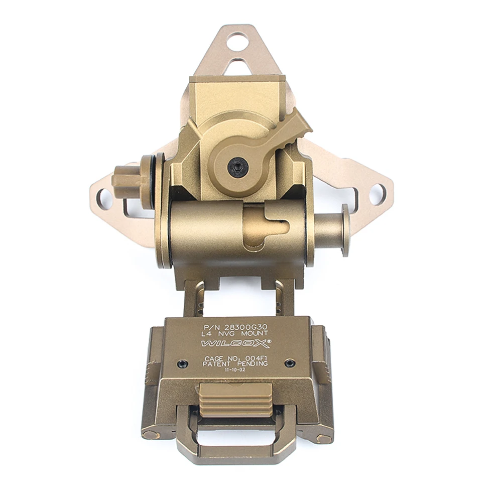 Metal Wilcox L4 G30 NVG Helmet Mount Attach to PVS15/18/31/GPNVG