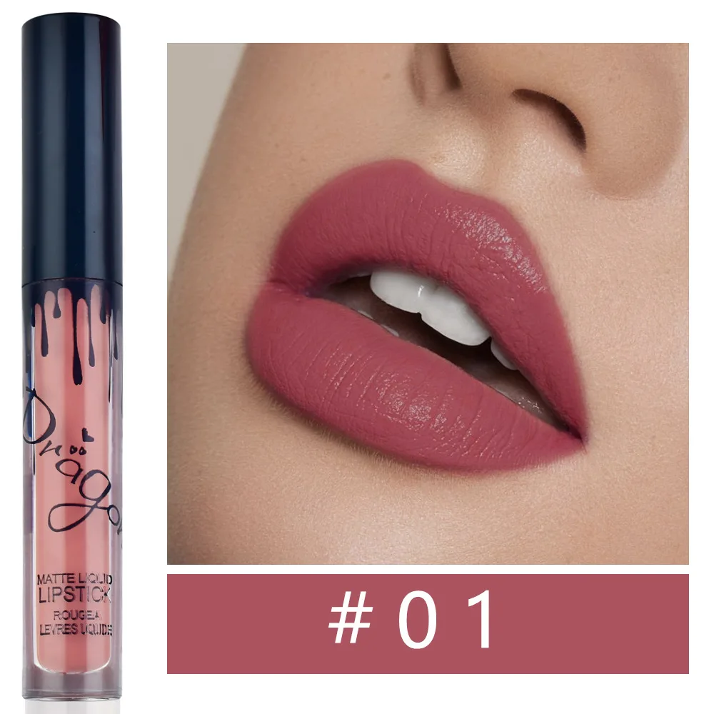279 28 De Réduction16 Couleurs Rouge à Lèvres Liquide Métallique Kit De Lèvres étanche Mat Brillant à Lèvres Or 24 Heures Longue Durée Rouge à