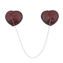 Сексуальная Алмазная цепочка, покрытие для сосков для женщин, многоразовая одежда для груди, силиконовая соска, Стикини наклейки, подушечки для бюстгальтера, интимные аксессуары