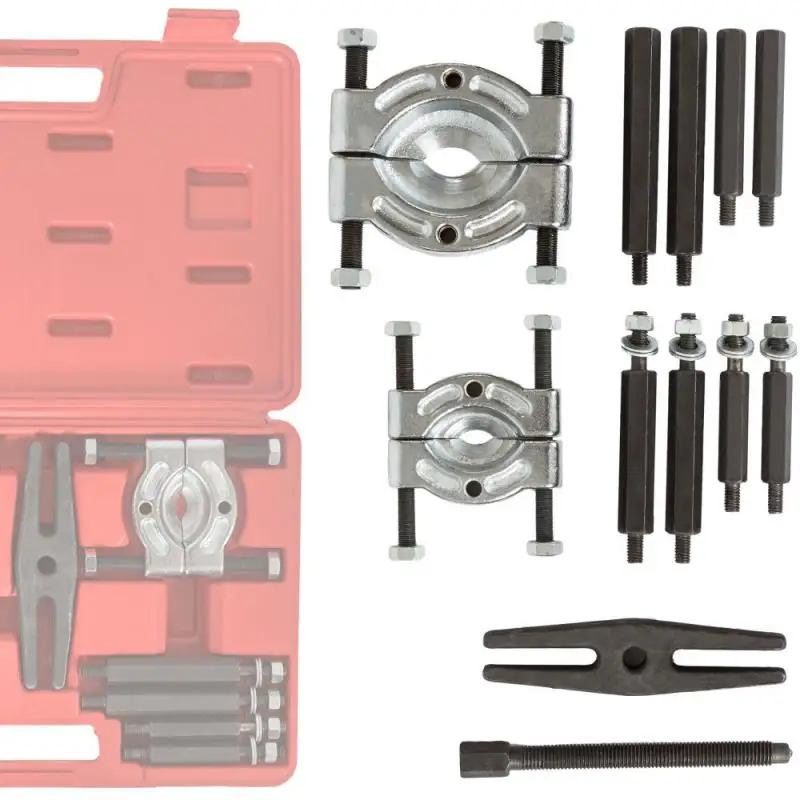 

12 Pcs/set Bearing Splitter Gear Puller Kit Fly Wheel Separator Set With Blow Mold Tool Kit Top Quality Bearing Separator HWC