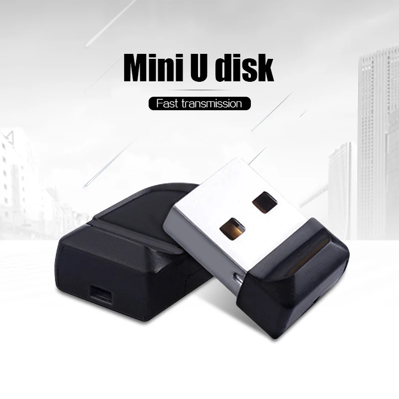 USB флеш-накопитель 32 ГБ, флеш-накопитель 64 ГБ, металлический мини USB 2,0, флеш-диск 16 Гб, 128 ГБ, флеш-накопитель, внешний накопитель, 64 ГБ