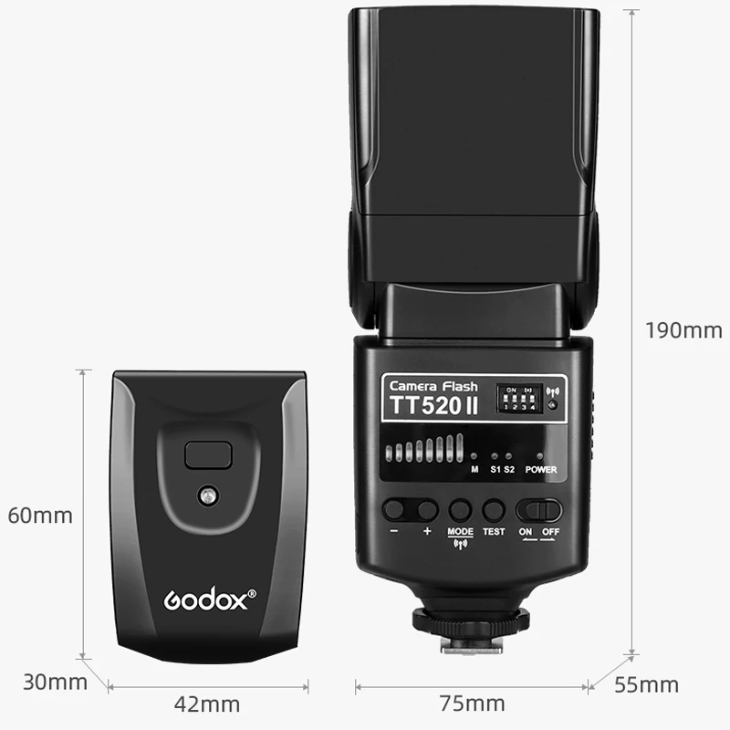 Neewer Photo TT520 Speedlite Flash Kit pour Canon Nikon Olympus Fujifilm 