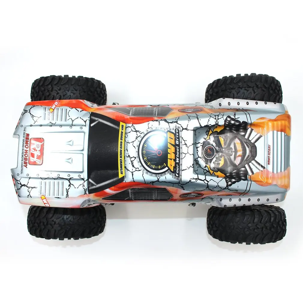 1:10 1072-SJ 2,4G 4WD матовый Радиоуправляемый гусеничный автомобиль с дистанционным управлением большая ножка Выкл-модель дорожного транспортного средства РТР игрушка для детей подарок
