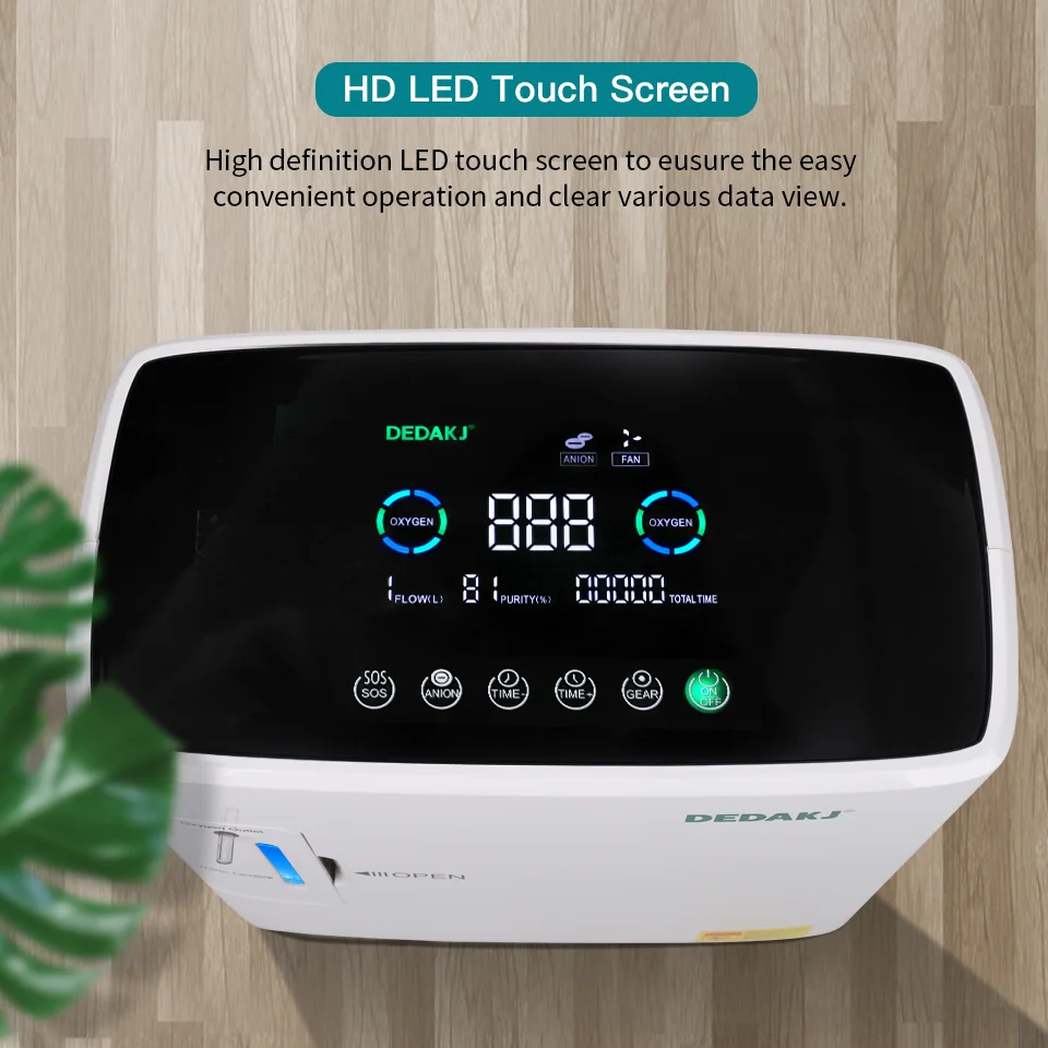 DE-1S 93% High Concentration Low Operation Noise Oxygene Machine Household Portable Oxygen Concentrator Oxygen Generator 15 Hb829986cda8547edac981fbb89fcb791H